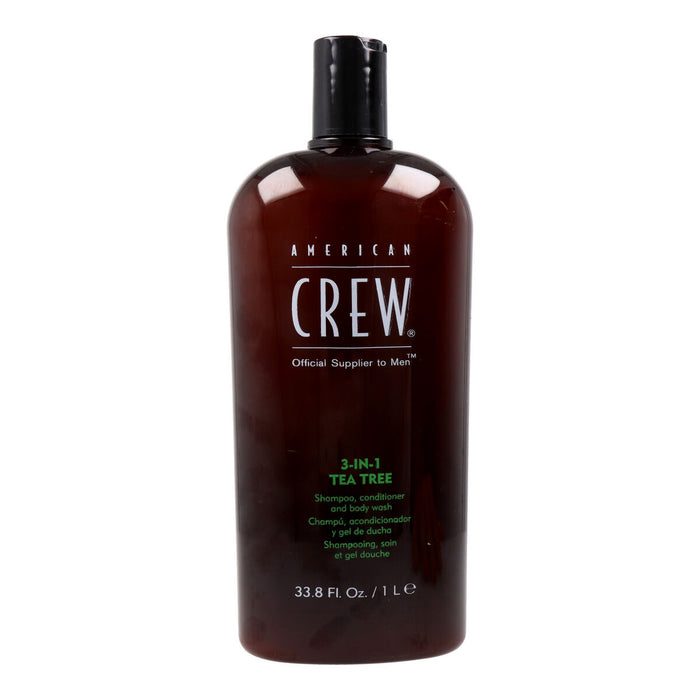 3-in-1 Gel, Shampoo en Conditioner American Crew Tea Tree 1 L