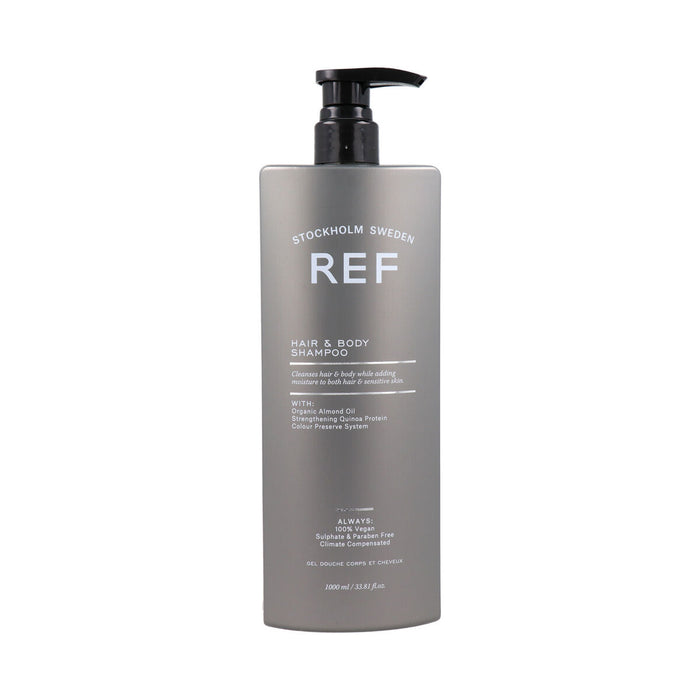 2-in-1 Gel en Shampoo REF HAIR & BODY 1 L